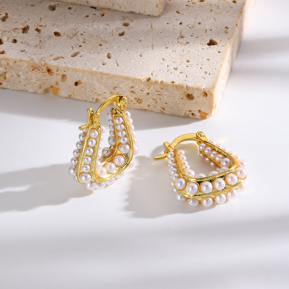 North Sea Gold Earrings