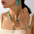 Turquoise Starfish Necklace