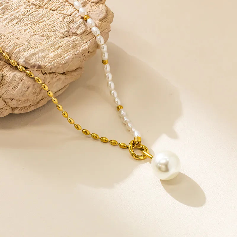 Water Drop Pearl Necklace