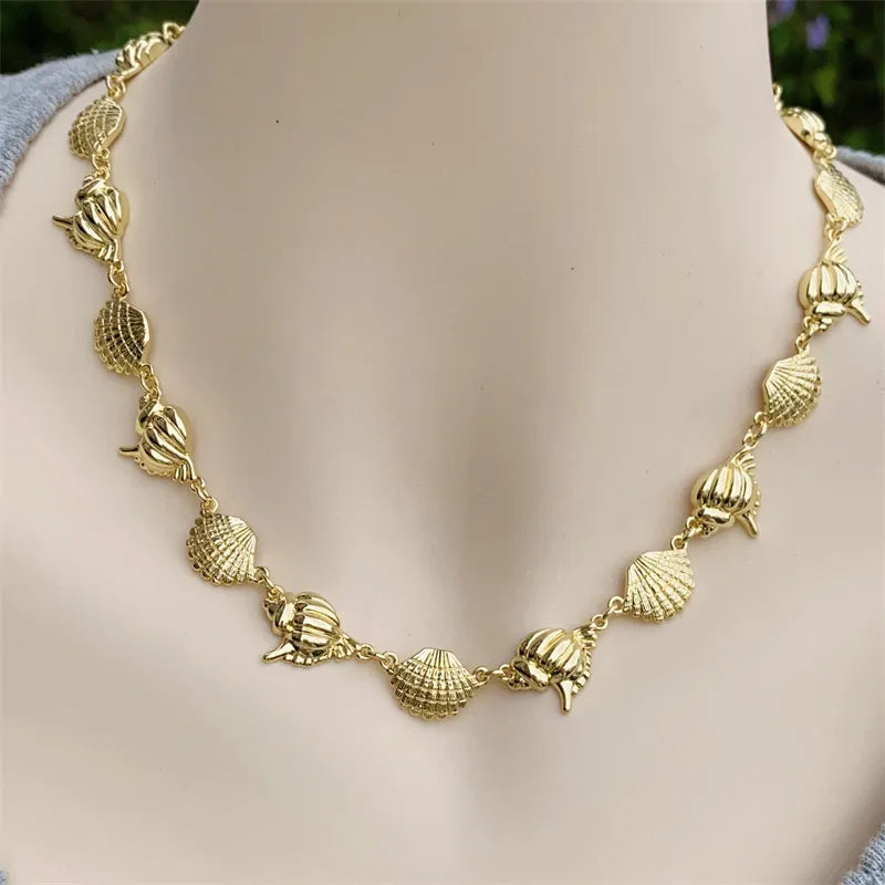 Seashell necklace