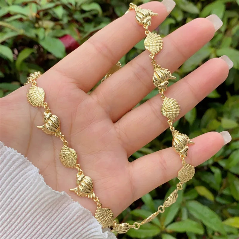 Seashell necklace